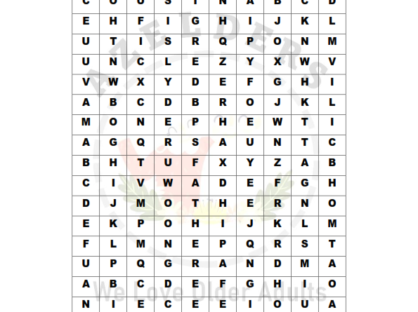 Azelders mental Exercise - Can you find the words